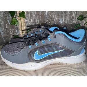 Nike Womens Flex Trainer 4 643083-005 Gray Running Shoes Sneakers Size 9.5